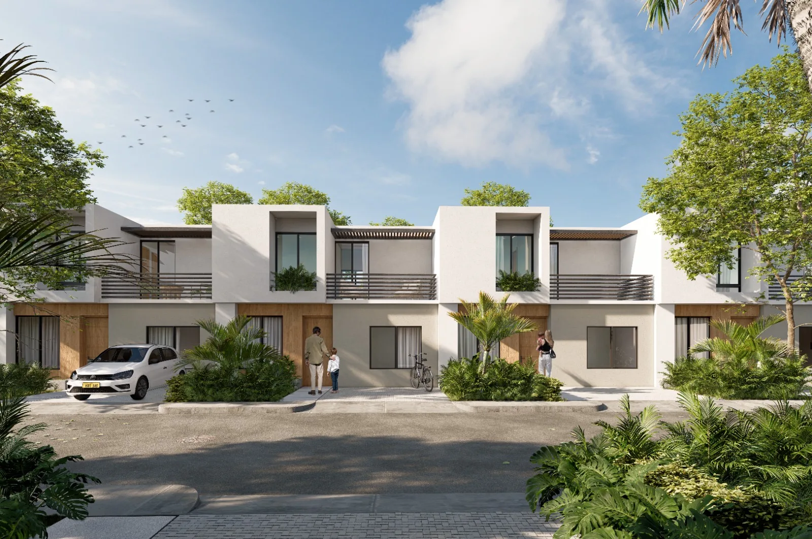 Fachada Casa Tipo 2 (2 Niveles)
